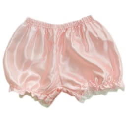 Women Girls Lolita Bloomers Ruffles Lace Trim Maid Loose Pumpkin Pants Solid Color Vintage Safety Shorts Under Skirt Panties