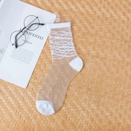 1 Pair Breathable Ultra Thin Socks Summer Women Transparent Sexy Lace Silk Crystal Black White Girls Elastic Short Socks Female