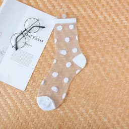 1 Pair Breathable Ultra Thin Socks Summer Women Transparent Sexy Lace Silk Crystal Black White Girls Elastic Short Socks Female
