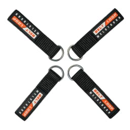 MELOTOUGH Suspender Loop Attachment Suspenders Straps Belt Padder Tool Belt Loop fit 2.25 inch Tool Belt Connectors 4 pack