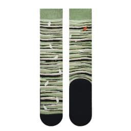 Cotton Retro Style Oil Painting Abstract Leg Medias Long Socks Women Over KneeThigh High Stockings Ladies Girls Warm Knee Socks