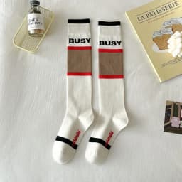 Cotton Retro Style Oil Painting Abstract Leg Medias Long Socks Women Over KneeThigh High Stockings Ladies Girls Warm Knee Socks