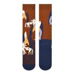 Cotton Retro Style Oil Painting Abstract Leg Medias Long Socks Women Over KneeThigh High Stockings Ladies Girls Warm Knee Socks