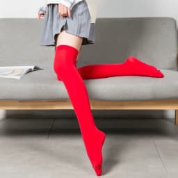 Women sexy long socks lace over knee thigh velvet stocking transparent pantyhose tight silk college style PR215