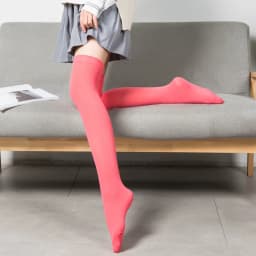 Women sexy long socks lace over knee thigh velvet stocking transparent pantyhose tight silk college style PR215