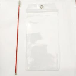 Travel Luggage Cruise Tags Holder Pouch Resealable Waterproof Clear Ship Ticket Card Sleeve Keyring with Steel Wire Cable Loop
