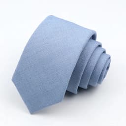 15color New Men's Polyester Bamboo Fiber Tie Classic Solid Color Cool Tone Business Skinny Thin Necktie Wedding Slim Men Ties