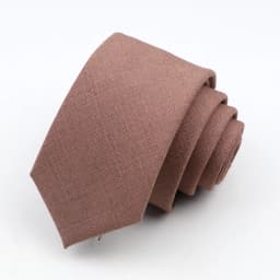15color New Men's Polyester Bamboo Fiber Tie Classic Solid Color Cool Tone Business Skinny Thin Necktie Wedding Slim Men Ties