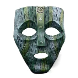 Cameron Diaz Loki Resin Bark Masks Halloween Mask Jim Carrey Venetian Mask The God of Mischief Masquerade Cosplay Costume Props