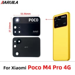 Camera Glass Lens Back Rear Camera Glass Lens with Glue For Xiaomi Poco F1 F2 F3 F4 F5 M3 X3 M4 X4 Pro GT 4G 5G