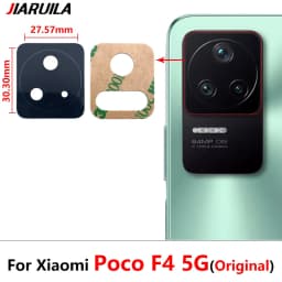 Camera Glass Lens Back Rear Camera Glass Lens with Glue For Xiaomi Poco F1 F2 F3 F4 F5 M3 X3 M4 X4 Pro GT 4G 5G