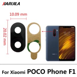 Camera Glass Lens Back Rear Camera Glass Lens with Glue For Xiaomi Poco F1 F2 F3 F4 F5 M3 X3 M4 X4 Pro GT 4G 5G