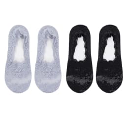 1/2 Pairs Women Lace Cotton Invisible No Show Socks Non-slip Summer Solid Color Short Socks Fashion Ankle Thin Slipper Socks