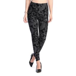 Women Leggings High Waist Cartoon Comic Beauty Print Trousers Soft Female Casual Elastic Pant