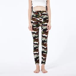 Women Leggings High Waist Cartoon Comic Beauty Print Trousers Soft Female Casual Elastic Pant