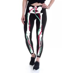 VIP FASHION Skeleton Women Leggings Cosplay Sexy Elastic Skinny Pants Holloween Costume 3D Printed Workout Fitness Leggings