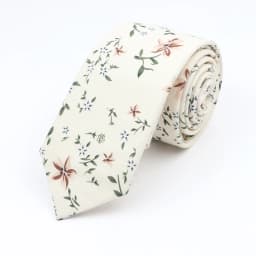 New Floral Elegant Tie For Men Women 100% Cotton Beautiful Flower Paisley Necktie Narrow Skinny Cravat Wedding Casual Corbatas