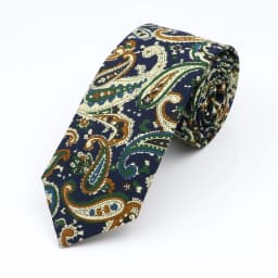 New Floral Elegant Tie For Men Women 100% Cotton Beautiful Flower Paisley Necktie Narrow Skinny Cravat Wedding Casual Corbatas