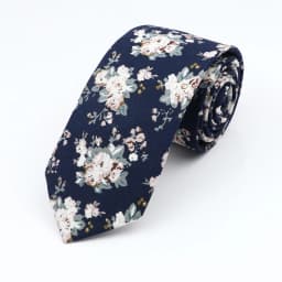 New Floral Elegant Tie For Men Women 100% Cotton Beautiful Flower Paisley Necktie Narrow Skinny Cravat Wedding Casual Corbatas