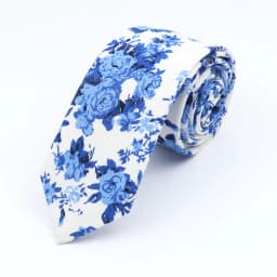 New Floral Elegant Tie For Men Women 100% Cotton Beautiful Flower Paisley Necktie Narrow Skinny Cravat Wedding Casual Corbatas