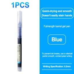 High Quality 0.5mm Quick Drying Fine Point Liquid Ink Pens Smooth Writing Comfortable Grip Non-Smudge for Office School Supplies