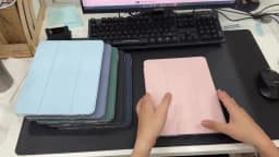 Case for iPad 5 6 7 8 9 10 11 Air 1 2 3 4 5 6 7 Mini 6 7 PC Matte Clear Transparent Acrylic Back Shell Auto Wake/Sleep