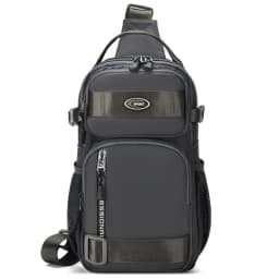 Riding Backpack for Men, Men's Chest Bag, Casual Men's Single Shoulder Bag, Lightweight and Large-Capacity Crossbody Bag