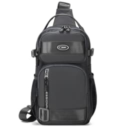 Riding Backpack for Men, Men's Chest Bag, Casual Men's Single Shoulder Bag, Lightweight and Large-Capacity Crossbody Bag