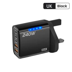 5 Port GaN Fast Charger Type C PD QC 3.0 USB Phone Charger Adapter For iPhone Samsung Xiaomi Huawei Laptop Tablet Fast Charging