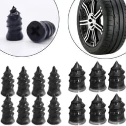 Vacuum Tyre Repair Nail Tire Puncture 10/30pcs Screws Motorcycle Fitting Set Tubeless Wheel Repair Punctures Kit Patches for Car