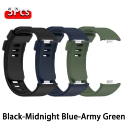 Original Silicone Strap For Redmi Watch 4 5 6/6 Active/Lite For Xiaomi Smart Band 10 Pro/8 Pro/9 Pro Bracelet Correa Accessories