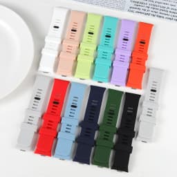 Original Silicone Strap For Redmi Watch 4 5 6/6 Active/Lite For Xiaomi Smart Band 10 Pro/8 Pro/9 Pro Bracelet Correa Accessories