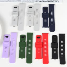 Original Silicone Strap For Redmi Watch 4 5 6/6 Active/Lite For Xiaomi Smart Band 10 Pro/8 Pro/9 Pro Bracelet Correa Accessories