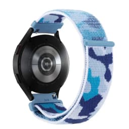 20mm 22mm Nylon Loop Strap For Garmin Forerunner 55 165 265 965 255 Active 5/Vivomove Trend/Vivoactive 5/Venu 3/2 Bracelet Belt