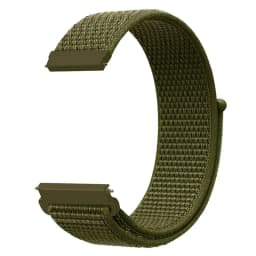 20mm 22mm Nylon Loop Strap For Garmin Forerunner 55 165 265 965 255 Active 5/Vivomove Trend/Vivoactive 5/Venu 3/2 Bracelet Belt