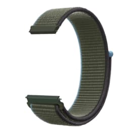 20mm 22mm Nylon Loop Strap For Garmin Forerunner 55 165 265 965 255 Active 5/Vivomove Trend/Vivoactive 5/Venu 3/2 Bracelet Belt