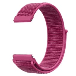 20mm 22mm Nylon Loop Strap For Garmin Forerunner 55 165 265 965 255 Active 5/Vivomove Trend/Vivoactive 5/Venu 3/2 Bracelet Belt
