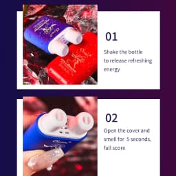 O'cheal Energy Stick Double Hole Energizing Energy Bar Fresh Mint Scent Refreshing Fatigue Relief Inhaler Energy Vapors Stick