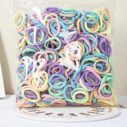 30-200 Pieces of Women's Hair Accessories, Basic Headband, Headband Tie, Ponytail Holder, Simple and Fashionable Nylon