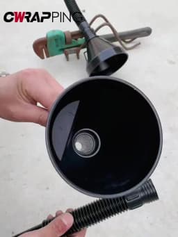 Engine Refueling Funnel with Filter for Car Motorcycle Truck Oil Gasoline Filling Strainer Extension Pipe Hose Funnels Tool