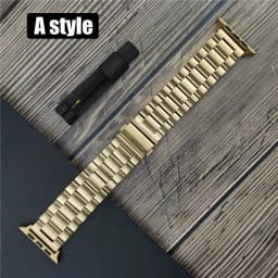 Classic Stainless Steel Correa For Apple watch 11 10 46mm 42mm Band Ultra 2 49mm 9 8 7 6 5 4 SE 45mm 44mm 41mm 40mm 3 38mm Strap
