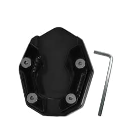 Scooter Motorbike Accessories Extension Foot Pad Support Plate Aluminum Alloy Motorcycle Bike Kickstand Extender Foot Side Stand