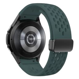 Silicone Strap for Samsung Galaxy Watch 7 6 5 4 40mm 44mm 5 Pro 45mm Magnetic Buckle Band 6 Classic 43mm 47mm No Gaps Bracelet