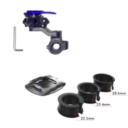 Motorcycle Handlebar Phone Holder 360°Rotatable Bicycle Bracket Security Navigation Support Mount Moto Anti-Shock Phone Brackets
