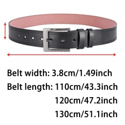 Genuine Leather For Men's High Quality Buckle Jeans Cowskin Casual Belts Business Cowboy Waistband Male Fashion Designer 2024New