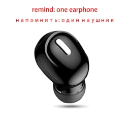 New Wireless Earphones Bluetooth 5.0 Headphones With Mic In-Ear Sports Waterproof TWS Earbuds Bluetooth Handsfree Single Headset