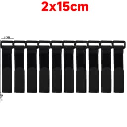 10-100pcs Reusable Hook and Loop Tie-downs Adjustable Nylon Cable Ties Nylon Fasteners Cord Straps Organizer for Securing Wires