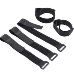 10-100pcs Reusable Hook and Loop Tie-downs Adjustable Nylon Cable Ties Nylon Fasteners Cord Straps Organizer for Securing Wires