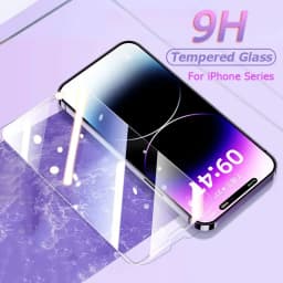 1-5PCS HD-Definition Tempered Glass for iPhone 17 14 13 12 11 16 15 Pro Max 12 13 X Xs Max XR Glass Screen Protector