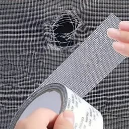 Mosquito Net Windows Anti-Mosquito Mesh Easy-to-Apply Waterproof Window Screen Repair Tape Self-Adhesive Mesh Patch